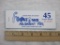 Book of Tickets from Fun Town Amusement Pier, Seaside Park New Jersey, 45 Ticket Book #014688, 1 oz