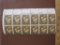Block of 12 Henry O. Tanner 8 cent US postage stamps, #1486