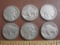 Lot of 6 Buffalo nickels, including 1935, 1937 and 1938. See photos for condition.