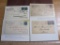 Four Advertising Covers, most 1880's: CW Geiler Boston Mass, Leland Hotel Chicago IL, CEO Zieber Ins