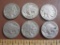 Lot of 6 Buffalo nickels, including 1935 and 1936. See photos for condition.