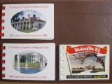 Lot of 3 small color Washington DC Souvenir Photo booklets