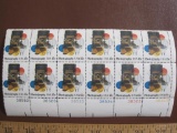 Block of 12 1978 Camera and Photography Equipment 15 cent US postage stamps, #1758