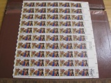 Full sheet of 50 1972 8 cent Mail Order Business US Postage Stamps, Scott # 1468