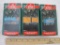 Three Christmas Sky Line Collection Train Hallmark Ornaments including Sky Line Locomotive, Sky Line