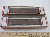 Two Pennsylvania PRR Observation Cars 3520, N Scale, Model Power, in original boxes, 4 oz