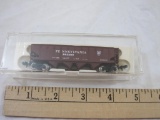 N Scale Bachmann Pennsylvania 262581 PRR 41' Open Quad Offset Hopper, in Atlas Case, 2 oz