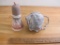 Two Hanging Ceramic Pieces, one Bell (signed Navajo) and one Pot