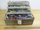 Plano brand Tackle Box Full of Electriccal Supplies, see pictures for inlcluded pieces