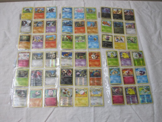 54 Pokemon Cards (2016) including Shellder, Lilligant, Seismitoad, Foil Ducklett, Jigglypuff, Foil