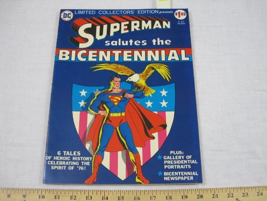 Limited Collectors' Edition presents Superman salutes the Bicentennial Comic Book C-47 September