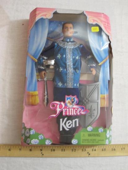 Prince Ken Doll, NRFB, 1998 Mattel Inc, 14 oz