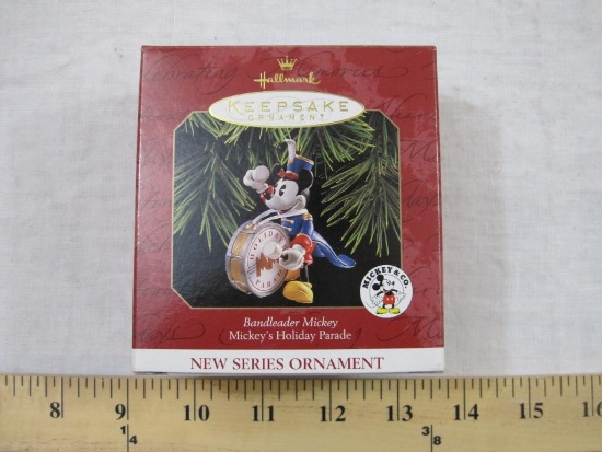 Bandleader Mickey Mickey's Holiday Parade New Series Ornament Hallmark Keepsake Ornament, in