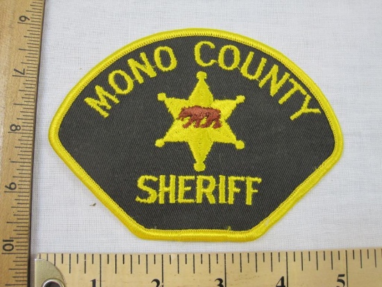 Mono County (California) Sheriff Patch