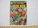 The Invincible Iron Man Comic Book No. 66 February 1973, comic has some damage (see pictures),