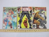 Three Issues of The Thing Comic Books including Nos. 24 (June 1985), 30 (December 1985) and 35 (May