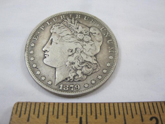 1879 S Morgan Silver Dollar, 26.2 g