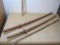Two Wooden Bokken Swords, approx 40 inches