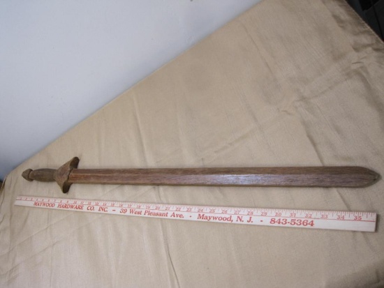 Oak Wooden Sword, 36 inches long
