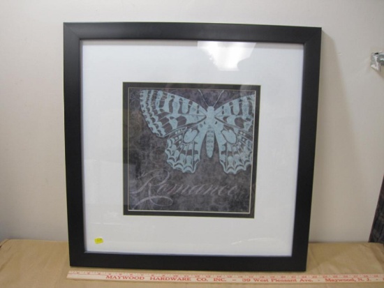 Romance Butteryfly Print, approx 23 inches x 24 inches