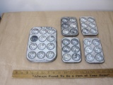 Lot of Molds, candy tin/mini muffins tins