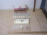 Carvel Hall Knife set, with extras, 11 total, see pictures for condition