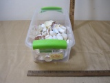 Box Lot of Seashells, great for displays or decorating