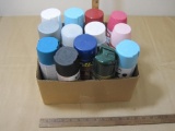 Assorted Spray Paints, kept in temperature controlled basement