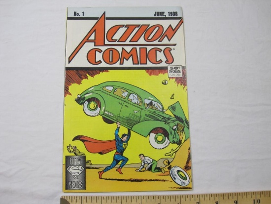 Action Comics No. 1 June 1938 Issue, 1988 DC Comics Reprint, 2 oz
