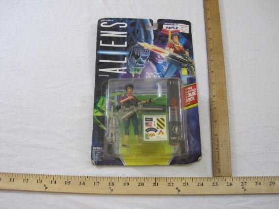 Aliens Action Figure Lt. Ripley "Fireball" sealed in original packaging, 1992 Kenner, 4 oz