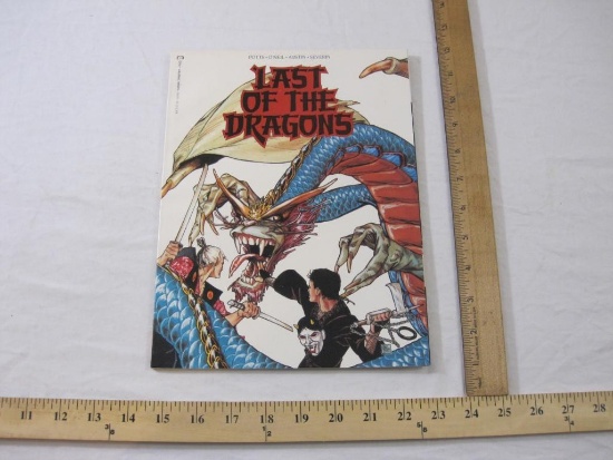 Last of the Dragons Epic Graphic Novel by Carl Potts 1988, ISBN 0-87135-335-0, 8 oz