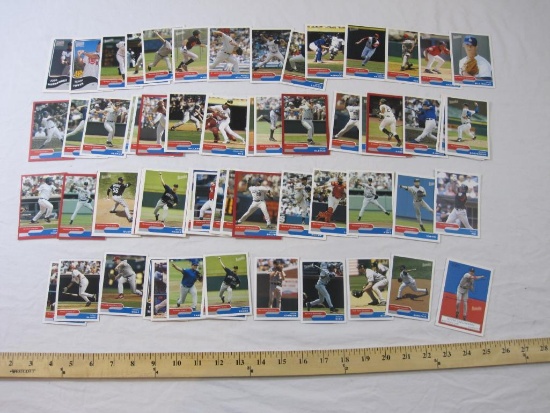 Lot of Assorted Bazooka MLB Baseball Trading Cards including CC Sabathia, Nomar Garciaparar, John