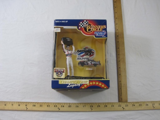 Winner's Circle 1998 Dale Earnhardt Daytona 500 Championship Legacy Figure, sealed, 1998, 11 oz