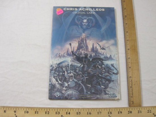 Sealed Chris Achilleos Colossal Cards, 50 fantasy cards, 1995, 5 oz