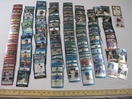 Lot of Assorted MLB Baseball Trading Cards from Bowman Chrome and More including Marcus Giles,