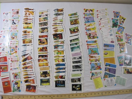 Walt Disney Collector Cards including Favorite Stories, Family Portraits, and World Tour, complete