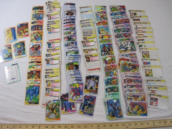 1991 Marvel Comic Book Trading Cards, Complete Set of 162 cards (does not include additional