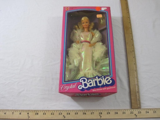 Vintage Crystal Barbie, NRFB, 1983 Mattel, 10 oz
