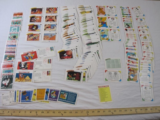 Walt Disney Collector Cards including Favorite Stories, Family Portraits, and World Tour, complete