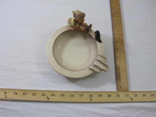 Vintage Goebel Hummel Ashtray Singing Lesson #34, 14 oz