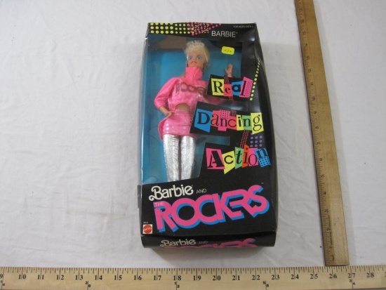 Barbie and The Rockers, sealed (see pictures for condition of box), 1986 Mattel, 11 oz