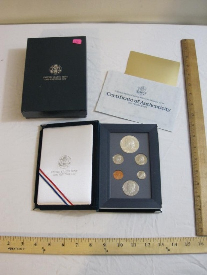 United States Mint 1990 Prestige Coin Set in box