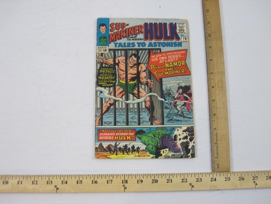 Sub-Mariner and The Incredible Hulk Tales to Astonish Comic Book No. 70 August 1965, Marvel Comics