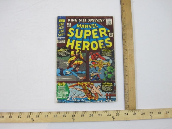 Marvel Super-Heroes King-Size Special! No. 1 1966, Marvel Comics Group, comic has some wear (see
