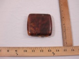 Vintage Bakelite Cosmetic/Cigarette Compact, 2 oz