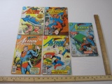 Five Bronze Age Superman's Action Comics Nos. 475, 479 (see pictures), 481, 484 & 485, September