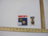 NAPE (National Assoc. of Power Engineers) Past President Badge 1939-1940 and Set of 2 Uniform