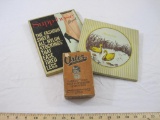 Three Vintage Items including Oster Hand Clippers, Handkerchief, and Supp-Hose by Mojud Fashion