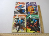 Four Issues of Action Comics Weekly Nos. 614, 615, 617 & 618, DC Comics, August-September 1988,