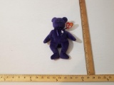 Rare 1st Edition Princess (Diana) TY Beanie Baby, swing tag is included and attached, 5 oz